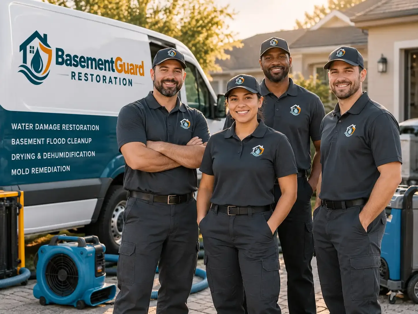 Basement Water Damage Restoration company in Corona, SD